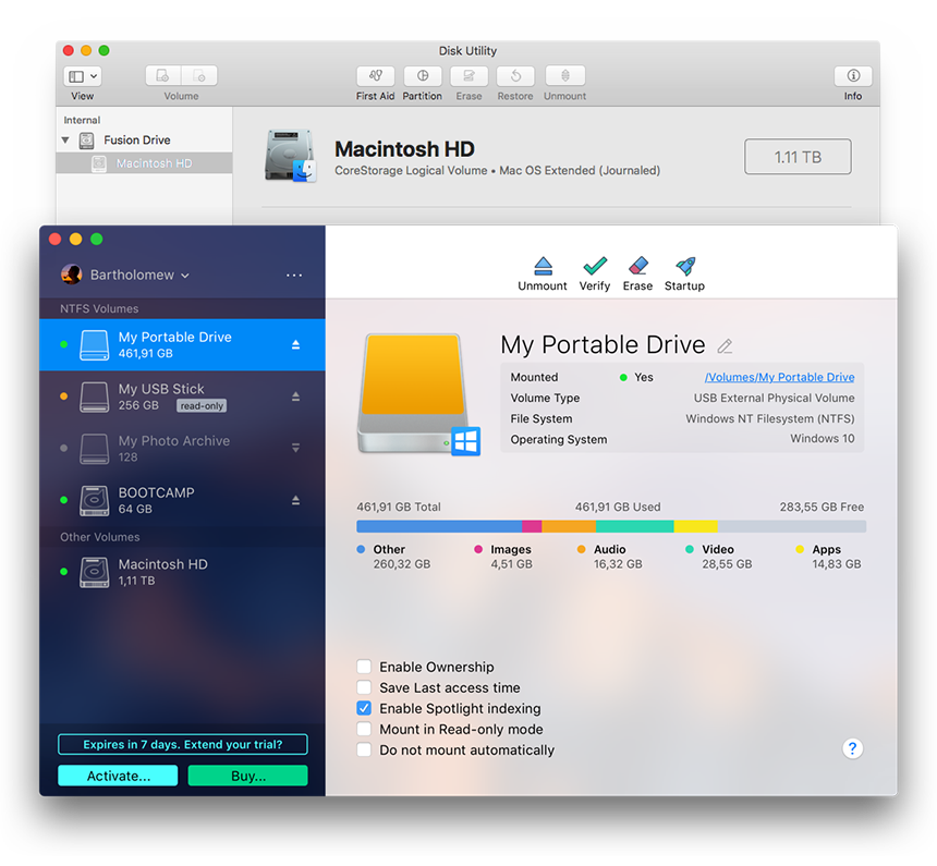 App for mac that helps read ntfs drives
